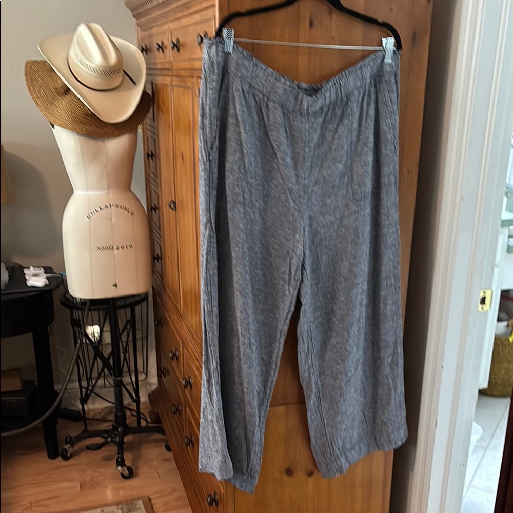 Time and Tru Wide Leg Pants - Blue